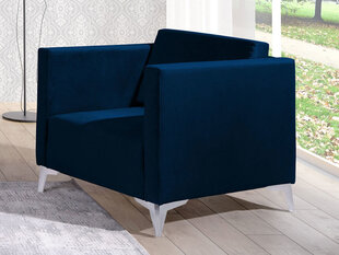 Atzveltnes krēsls SAFIR, tumši zils цена и информация | Кресла в гостиную | 220.lv