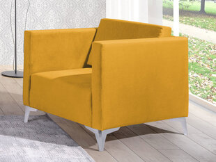 Atzveltnes krēsls SAFIR, dzeltens цена и информация | Кресла в гостиную | 220.lv