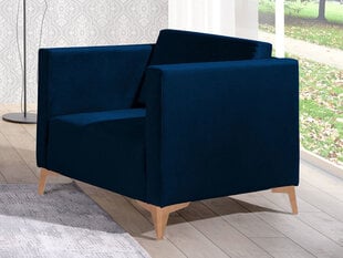 Atzveltnes krēsls SAFIR, tumši zils цена и информация | Кресла в гостиную | 220.lv