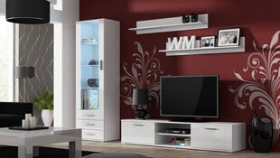 Секция Cama Meble Soho 1 LED, дуб/черный цена и информация | Секции | 220.lv