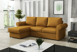 Izvelkamais stūra dīvāns MONACO, oranžs cena un informācija | Dīvāni | 220.lv