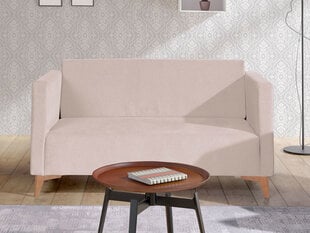 Dīvāns SZAFIR 2, rozā, ozola kāju apdare cena un informācija | Dīvāni | 220.lv