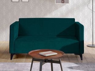Dīvāns SZAFIR 2, zaļš, melna kāju apdare цена и информация | Диваны | 220.lv