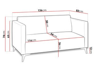 Диван SZAFIR 2 цена и информация | Диваны | 220.lv