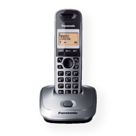 Panasonic KX-TG2511, melns cena un informācija | Stacionārie telefoni | 220.lv