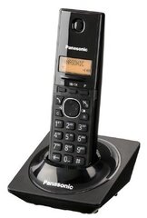 Panasonic KX-TG1711FXB, черный цена и информация | Стационарные телефоны | 220.lv