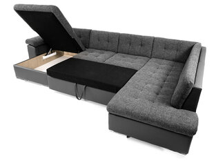 Izvelkamais stūra dīvāns Niko Bis, zaļš cena un informācija | Dīvāni | 220.lv