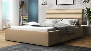 Кровать Moon с выдвижным основанием, 120x200 см, коричневая цена и информация | Кровати | 220.lv