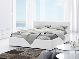 Кровать Vento 160x200 см с подъемным основанием, белый цена и информация | Кровати | 220.lv