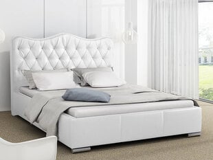 Кровать Santorini 180x200 см с подъемным основанием, белый цена и информация | Кровати | 220.lv