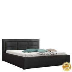 Кровать Clasic 160x200 см с выдвижным основанием, серая цена и информация | Кровати | 220.lv