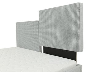 Кровать Szymek 140x200 см с подъемным основанием, серый с узором цена и информация | Кровати | 220.lv