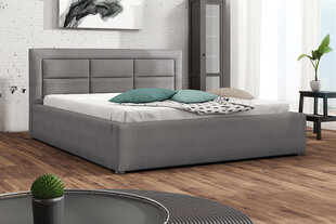 Кровать Clasic 120x200 см с выдвижным основанием, черная цена и информация | Кровати | 220.lv