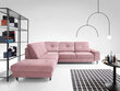 Izvelkamais stūra dīvāns Play, rozā cena un informācija | Dīvāni | 220.lv