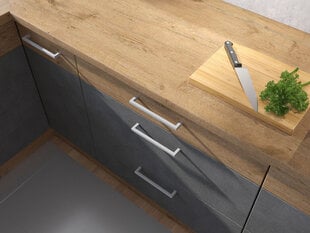Кухонный шкаф (нижний) VIGO 60 D 3S BB цена и информация | Кухонные шкафчики | 220.lv