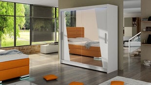 Шкаф с раздвижными дверями Bega XIV + LED подсветка цена и информация | Шкафы | 220.lv