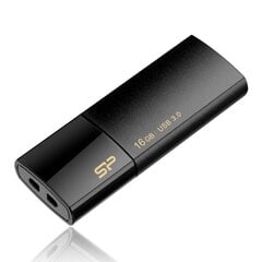 USB atmiņas karte Silicon Power Blaze B05 16GB 3.0 Melna cena un informācija | USB Atmiņas kartes | 220.lv