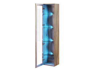 Vitrīnskapis Vigo 180 cm + LED apgaismojums цена и информация | Шкафы | 220.lv
