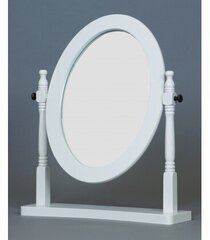 Galda spogulis MS-9100-WT balts cena un informācija | Spoguļi | 220.lv