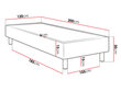 Kontinentālā gulta Lux 120x200cm + matracis цена и информация | Gultas | 220.lv