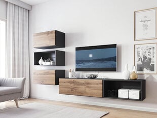 Комплект настенных шкафов и полок Roco IV цена и информация | Шкафчики в гостиную | 220.lv