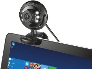 Веб - камера TRUST SpotLight Webcam Pro цена и информация | Компьютерные (Веб) камеры | 220.lv