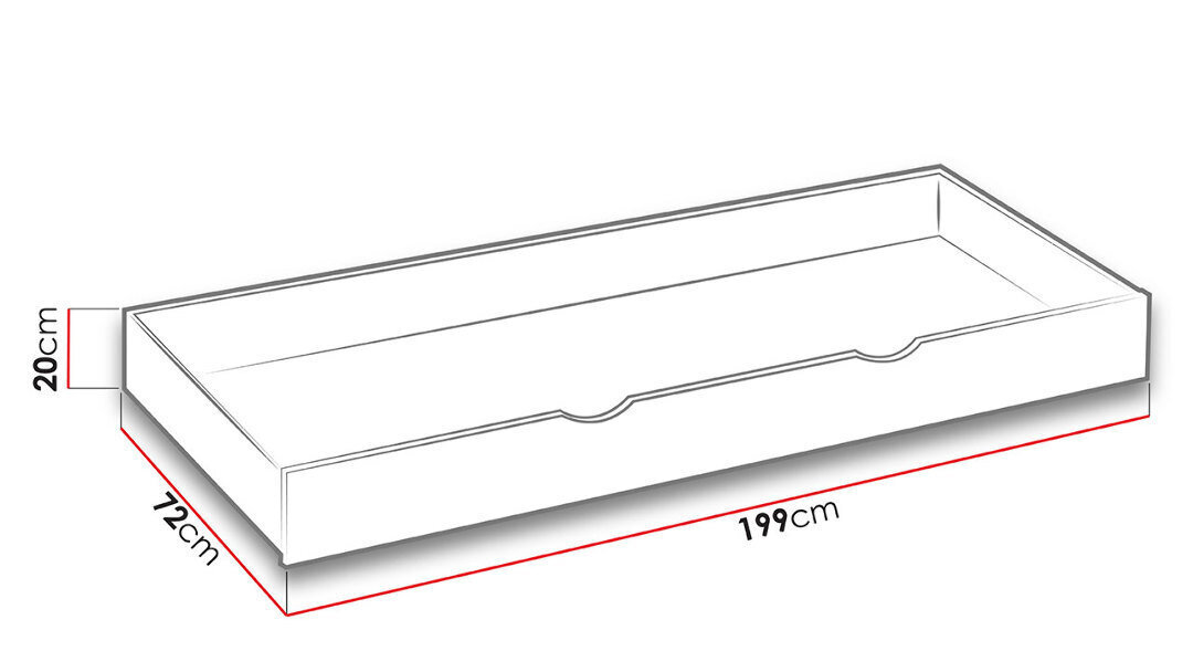 Gulta Apetito 90 x 200 cm cena un informācija | Gultas | 220.lv