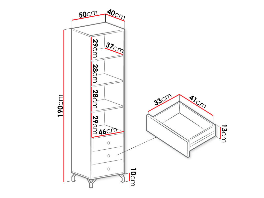 Plaukts Bergen цена и информация | Plaukti | 220.lv