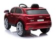 Elektriskā apvidus automašīna Audi Q5, sarkanā krāsā cena un informācija | Bērnu elektroauto | 220.lv