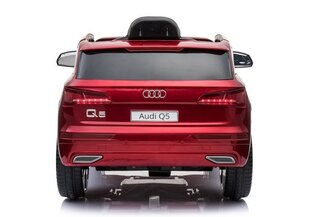 Elektriskā apvidus automašīna Audi Q5, sarkanā krāsā cena un informācija | Elektromobīļi bērniem | 220.lv