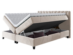 Kontinentālā gulta Romantic, 160 x 200 cm, apdare Fresh 32 cena un informācija | Gultas | 220.lv