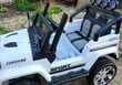 Elektriskā apvidus automašīna bērniem Jeep S2388, baltā krāsā cena un informācija | Bērnu elektroauto | 220.lv