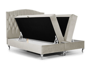 Kontinentālā gulta Puerto, 140 x 200 cm, apdare Kronos 07 cena un informācija | Gultas | 220.lv