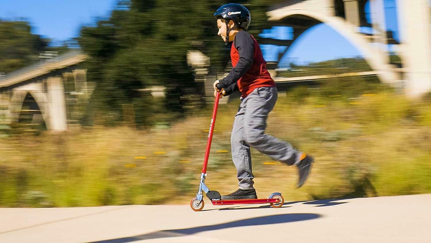 Skrejritenis Razor S Sport Scooter, sarkans cena un informācija | Skrejriteņi | 220.lv