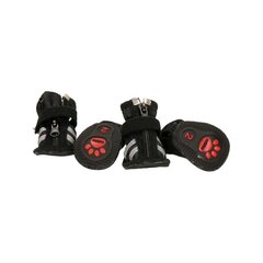 RUKKA сапожки для собак, низкие, застежка на молнии STEP-  черный цвет, разные размеры цена и информация | Одежда для собак | 220.lv