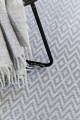 Divpusējais šenila paklājs Narma smartWeave Are, sudraba krāsā - dažādi izmēri cena un informācija | Paklāji | 220.lv