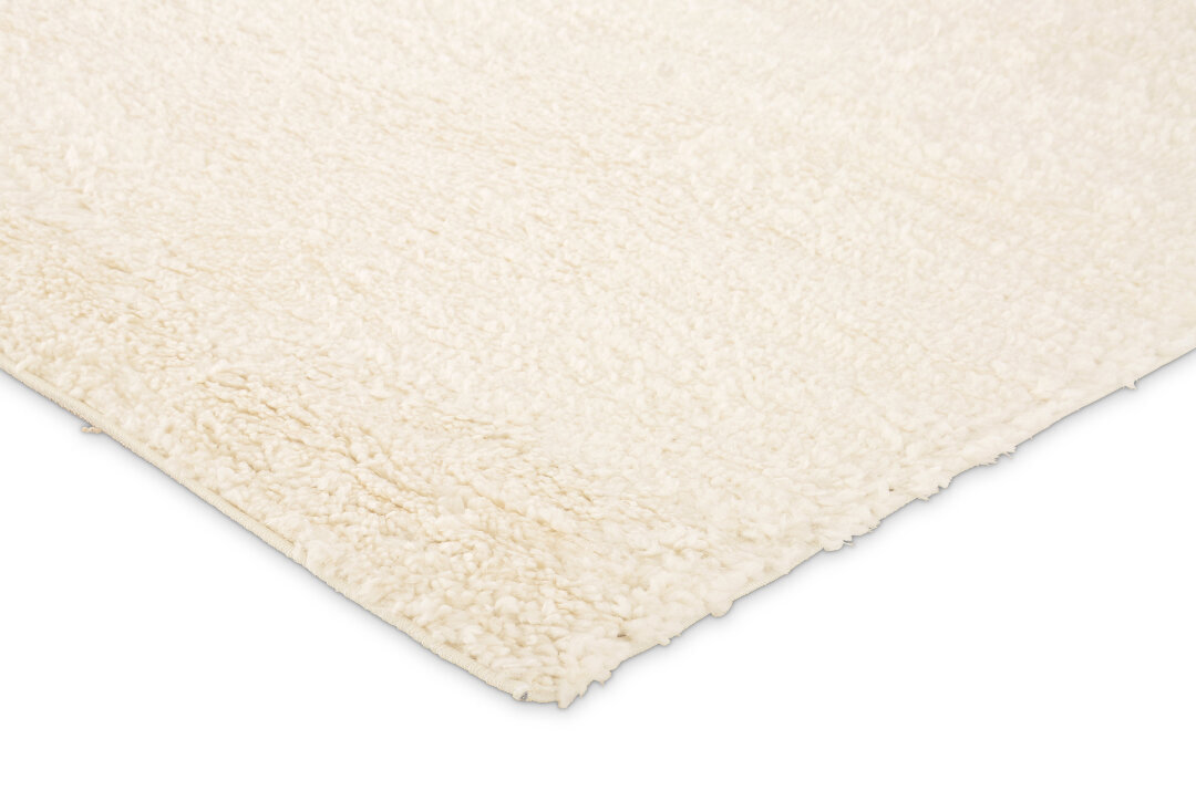 Vercai Rugs bārksts paklājs Parma, dabīgi baltā krāsā - dažādi izmēri cena un informācija | Paklāji | 220.lv