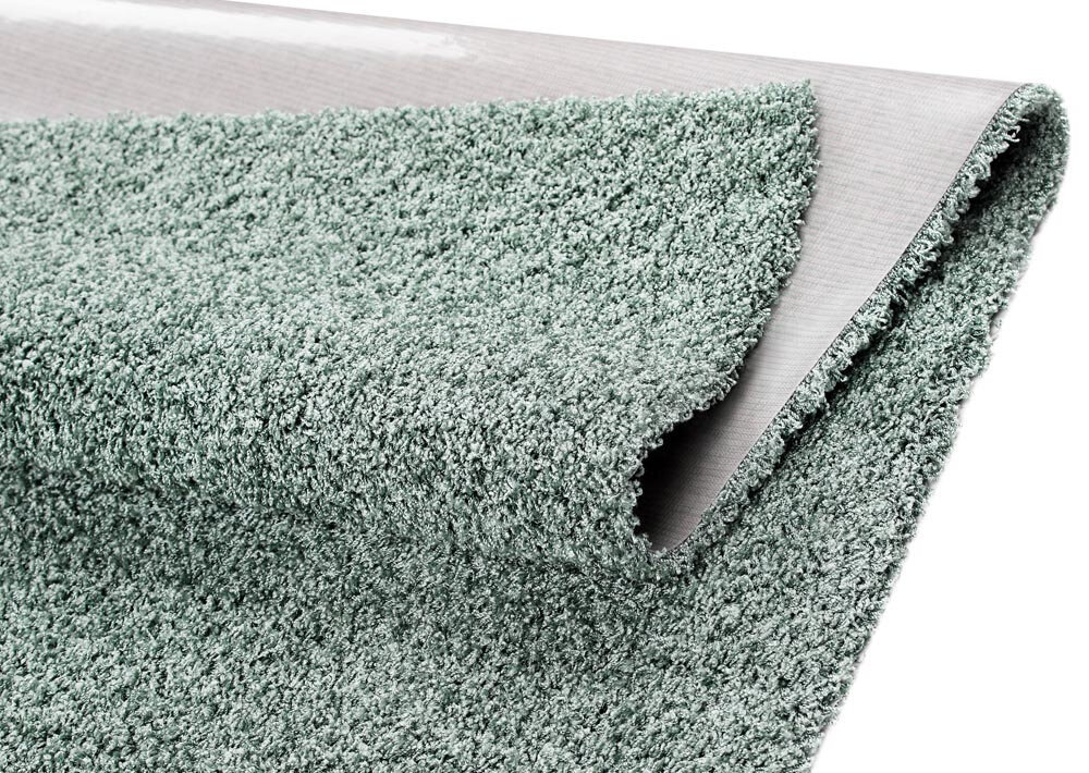 Narma bārkšu paklājs SPICE, mētras zaļā krāsā - dažādi izmēri cena un informācija | Paklāji | 220.lv