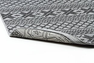 Narma gludi austs paklājs SANDRO, pelēkā krāsā - dažādi izmēri цена и информация | Ковры | 220.lv