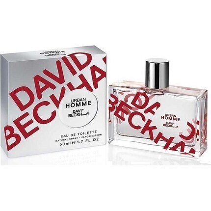 Tualetes ūdens David Beckham Urban Homme edt 50 ml цена и информация | Vīriešu smaržas | 220.lv