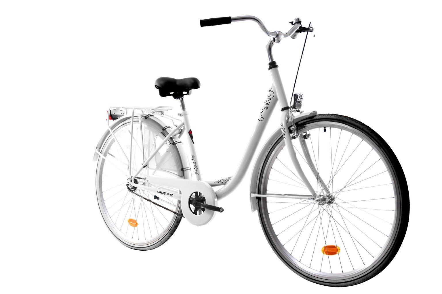 Sieviešu pilsētas velosipēds N1 CRUISER 1.0 28 , balts cena | 220.lv