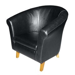 Кресло Ilona, чёрное цена и информация | Кресла в гостиную | 220.lv