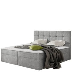 Континентальная кровать Nele, 160x200 см, коричневый цена и информация | Кровати | 220.lv