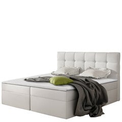 Кровать континентальная Nele, 140x200 см, коричневый цена и информация | Кровати | 220.lv
