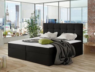 Кровать континентальная Nele, 140x200 см, коричневый цена и информация | Кровати | 220.lv