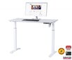 Augstumā regulējams galds SUN-FLEX® EASYDESK ELITE, balts цена и информация | Datorgaldi, rakstāmgaldi, biroja galdi | 220.lv