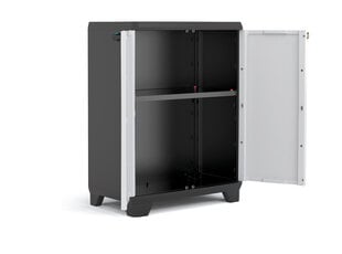 Skapis Linear Base Cabinet 68x39x90 cm, melns/pelēks/tumši zils cena un informācija | Keter Mēbeles un interjers | 220.lv