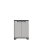 Skapis Linear Base Cabinet 68x39x90 cm, melns/pelēks/tumši zils цена и информация | Kumodes | 220.lv