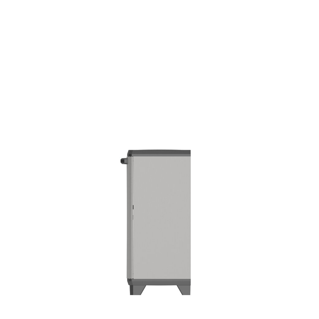 Skapis Linear Base Cabinet 68x39x90 cm, melns/pelēks/tumši zils cena un informācija | Kumodes | 220.lv