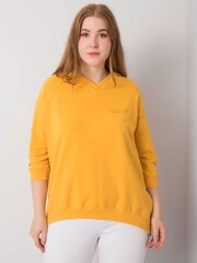 Dzeltens sporta krekls ar V-veida kakla izgriezumu. Yellow Universāls cena un informācija | Jakas sievietēm | 220.lv